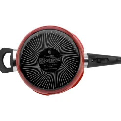 WMF Fusiontec Perfect Schnellkochtopf, 22 cm, 6,5 l Red| Schnellkochtöpfe