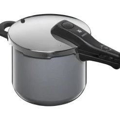 WMF Fusiontec Perfect Schnellkochtopf, 22 cm, 6,5 l, Platinum| Schnellkochtöpfe|Induktionstöpfe
