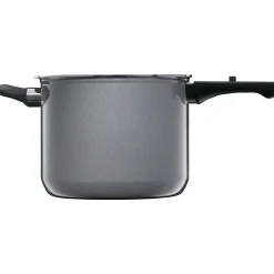 WMF Fusiontec Perfect Schnellkochtopf, 22 cm, 6,5 l, Platinum| Schnellkochtöpfe|Induktionstöpfe