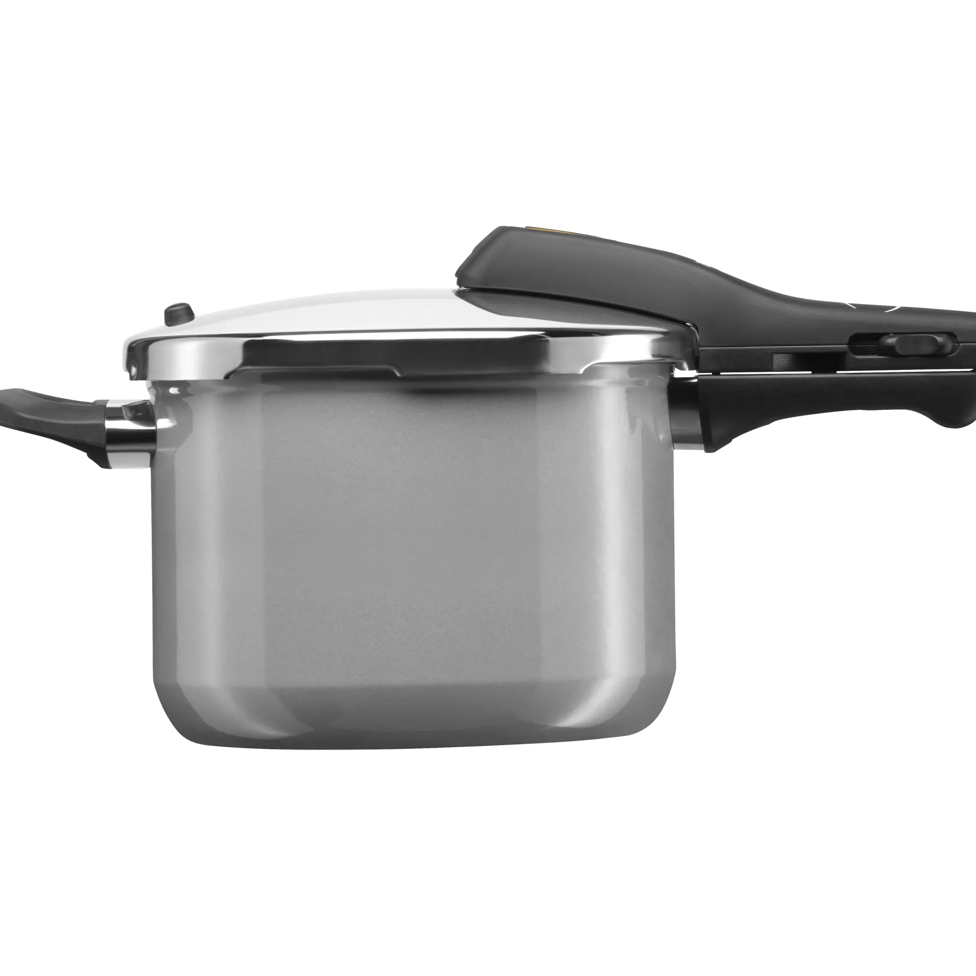 WMF Fusiontec Perfect Schnellkochtopf, 22 cm, 6,5 l, Platinum| Schnellkochtöpfe|Induktionstöpfe