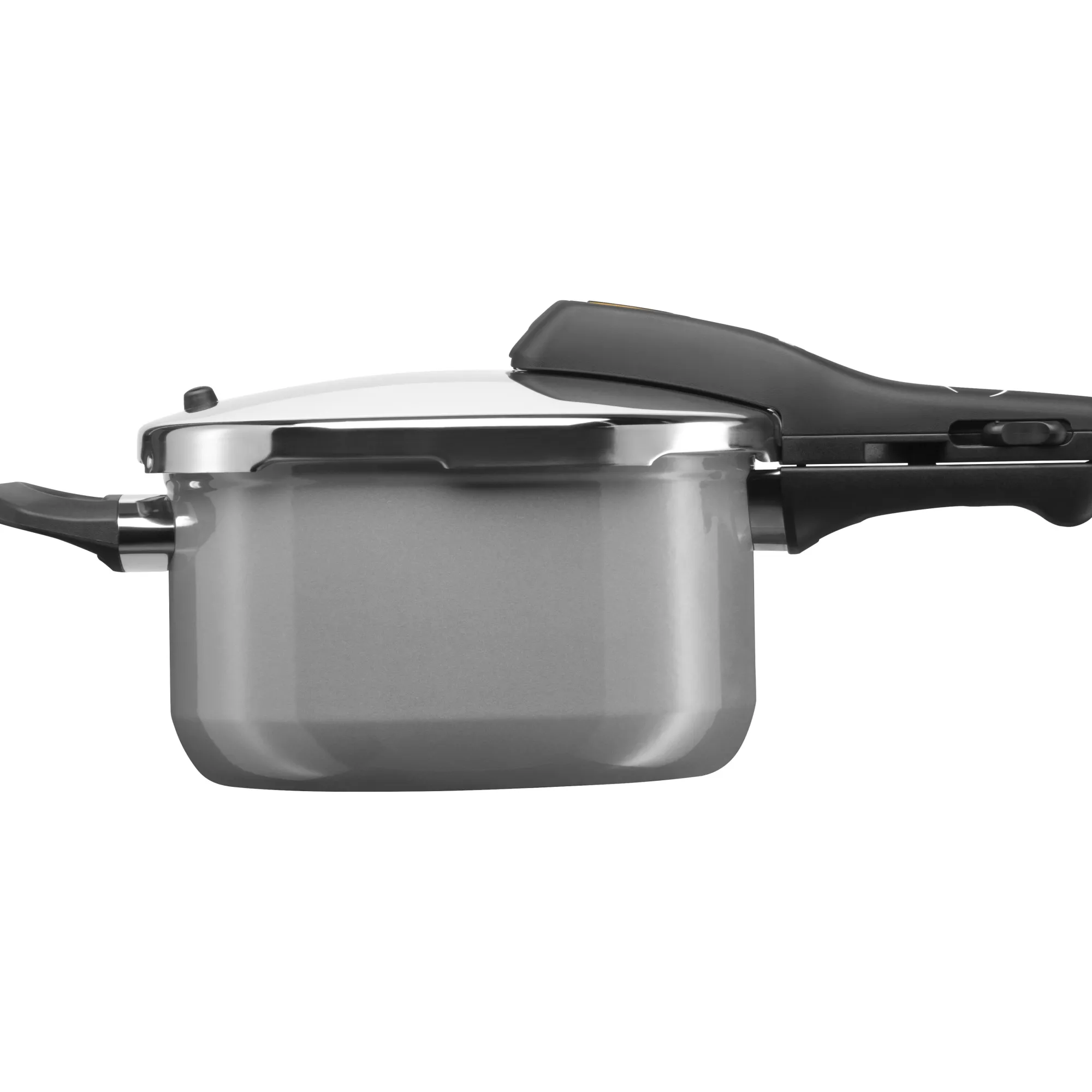 WMF Fusiontec Perfect Schnellkochtopf, 22 cm, 6,5 l, Platinum| Schnellkochtöpfe|Induktionstöpfe
