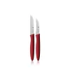 WMF Gemüsemesser-Set, 2-teilig, Rot| Weitere Küchenmesser|Schälmesser