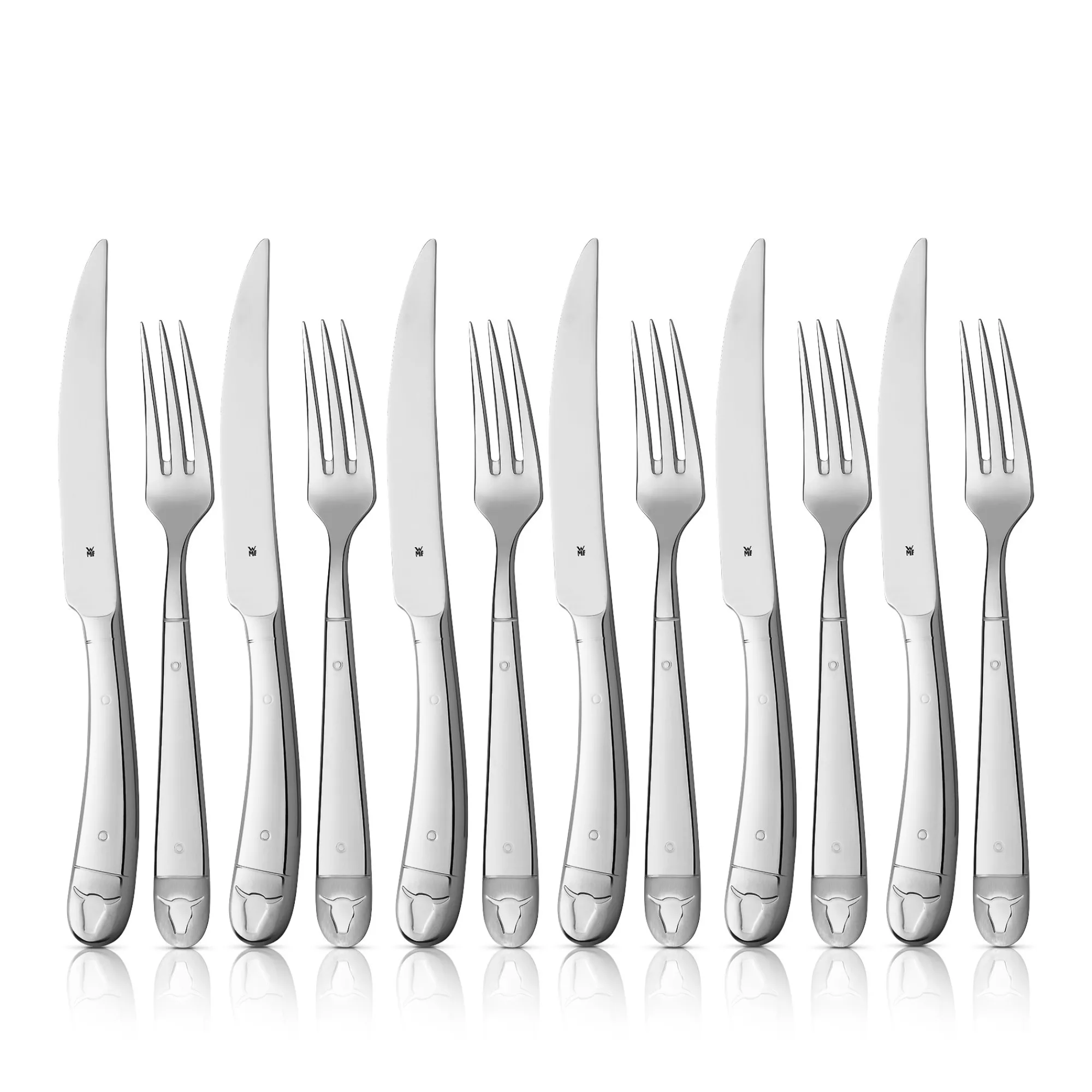 WMF Geschenkidee Steakbesteck-Set, 12-teilig| Steakmesser|Besteck-Sets