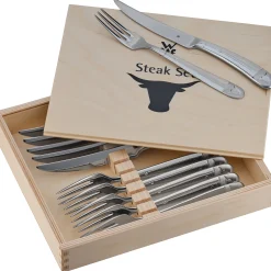 WMF Geschenkidee Steakbesteck-Set, 12-teilig| Steakmesser|Besteck-Sets
