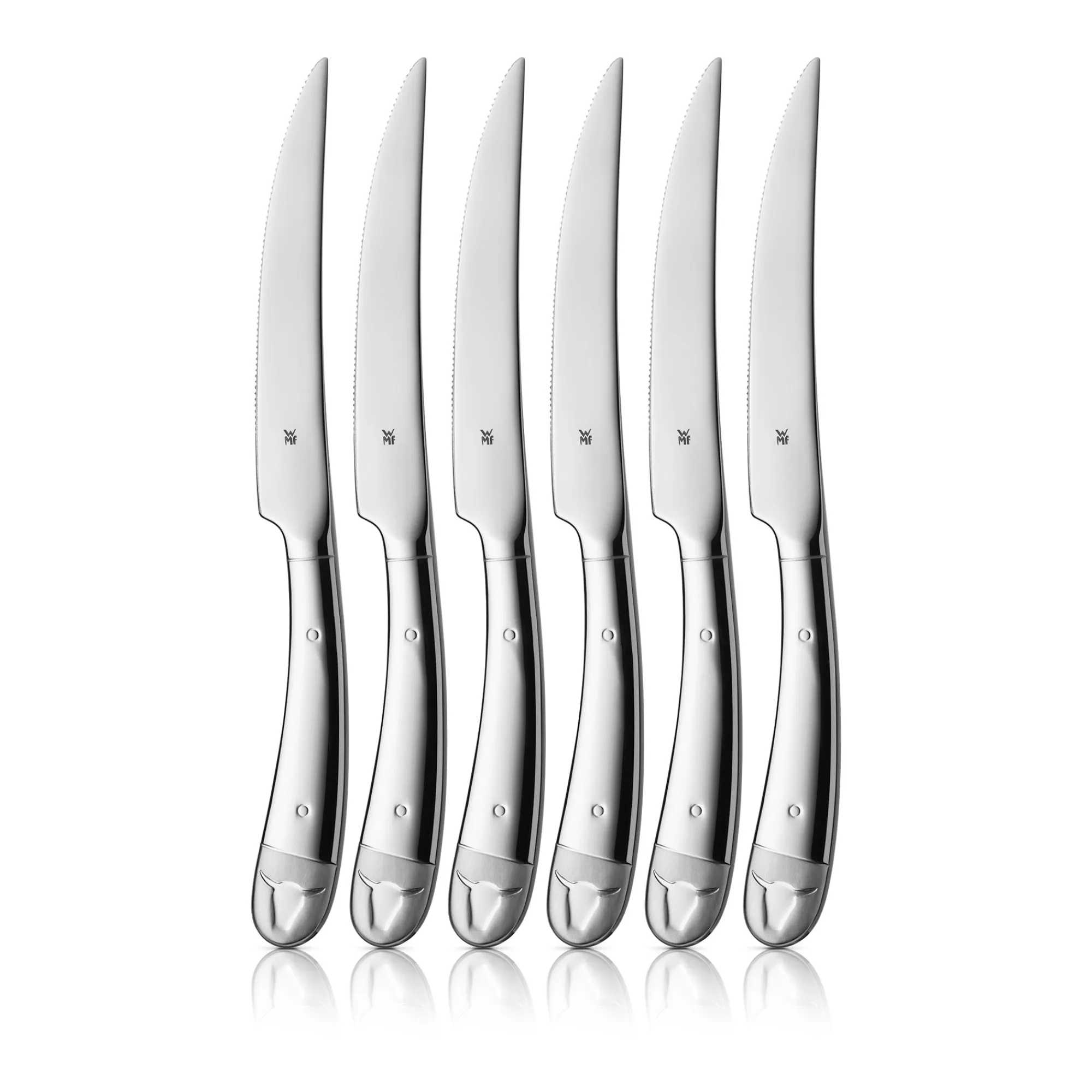 WMF Geschenkidee Steakmesser-Set, 6-teilig| Steakmesser|Messersets