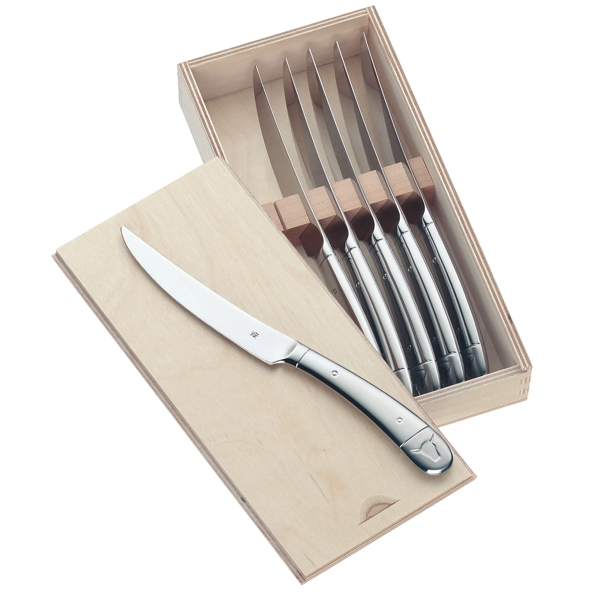 WMF Geschenkidee Steakmesser-Set, 6-teilig| Steakmesser|Messersets