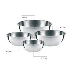 WMF Gourmet Küchenschüssel-Set, 4-teilig| Schüsseln