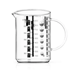 WMF Gourmet Messbecher 1,0 L| Backutensilien|Küchenutensilien