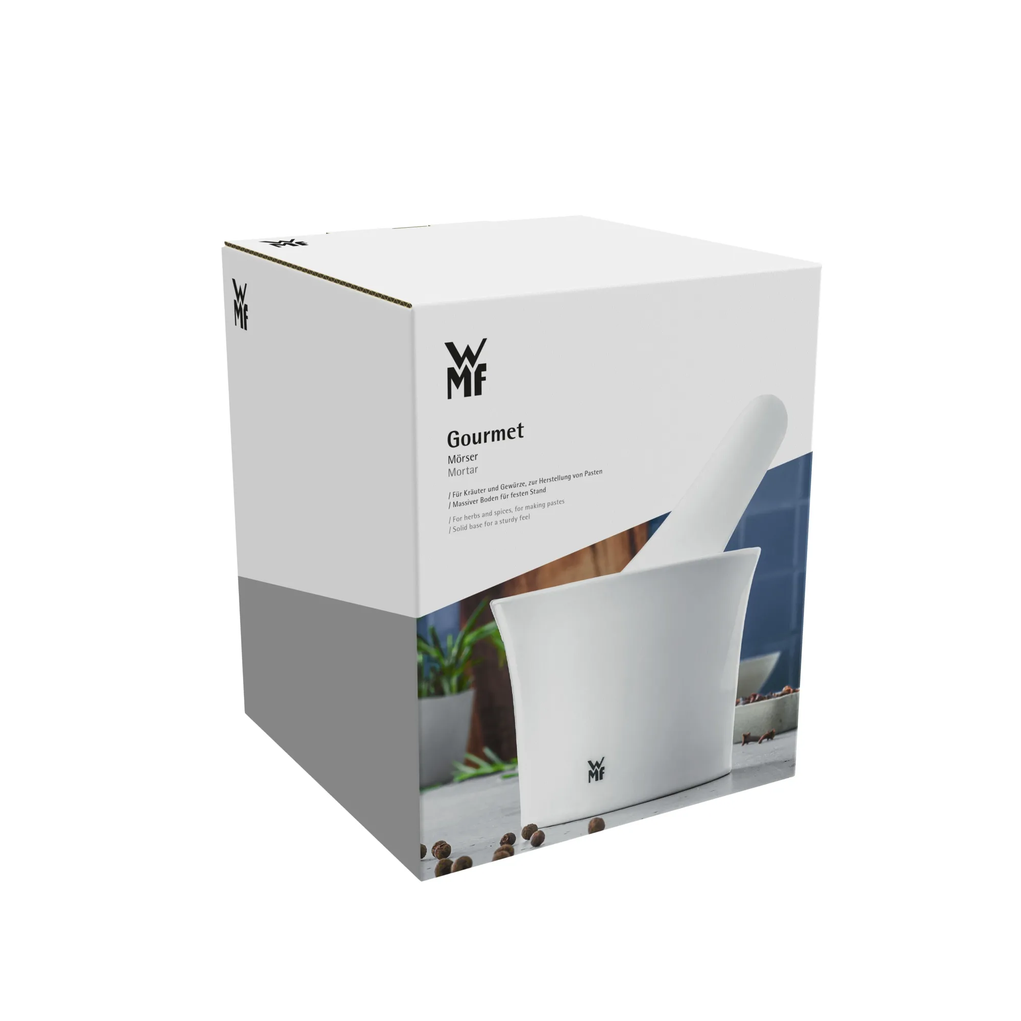 WMF Gourmet Mörser mit Stößel, 12 cm| Küchenutensilien