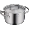 WMF Gourmet Plus Kochtopf mit Deckel, 16 cm| Kochtöpfe
