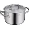 WMF Gourmet Plus Kochtopf mit Deckel, 20 cm| Kochtöpfe|Induktionstöpfe
