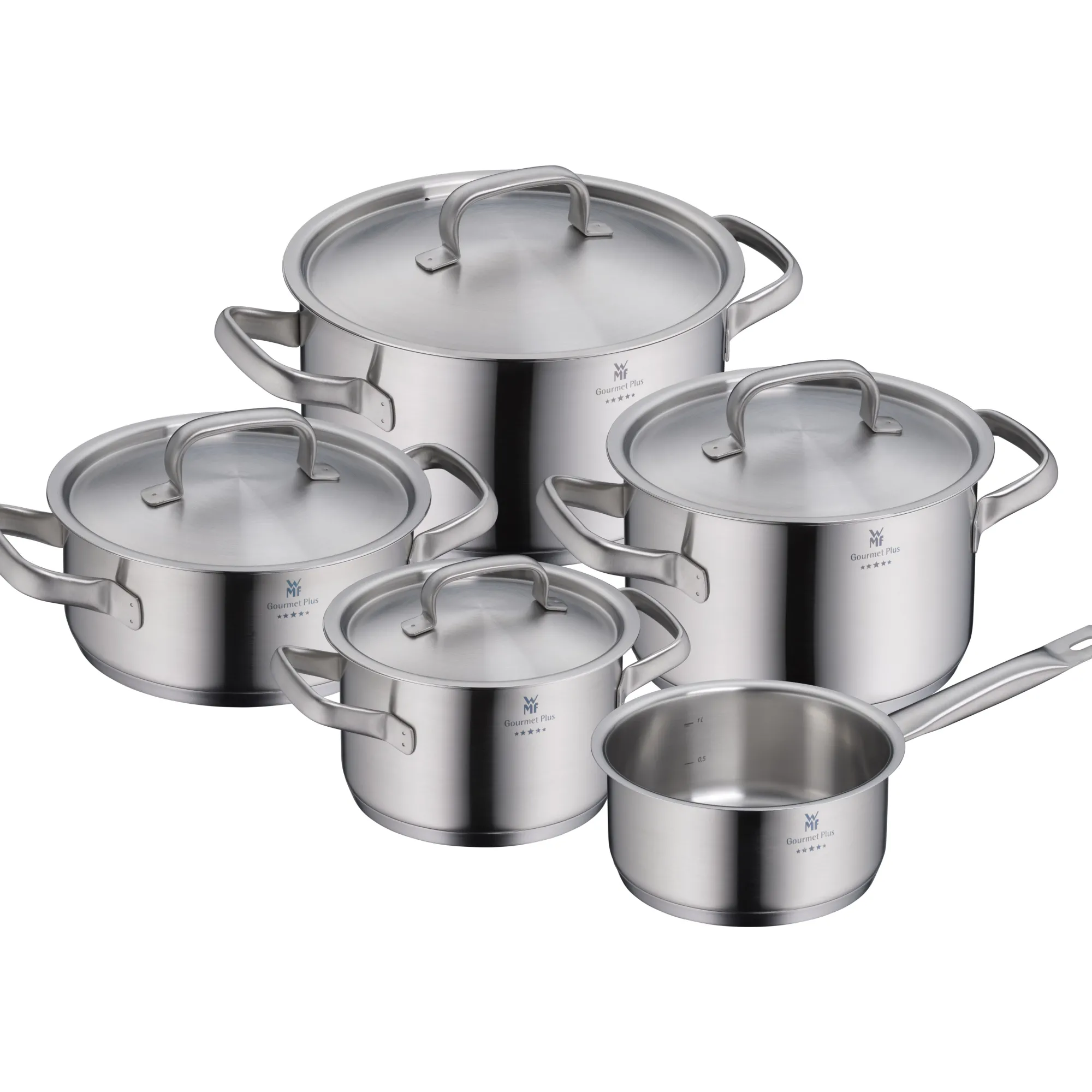 WMF Gourmet Plus Topf-Vorteils-Set*, 5-teilig| Topfsets