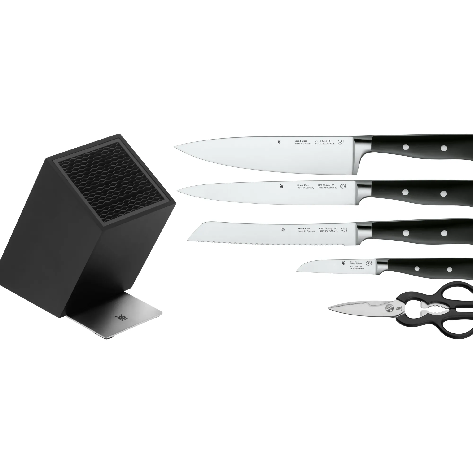 WMF Grand Class Messer-Vorteils-Set* mit FlexTec Messerblock, 6-teilig| Messerblöcke|Messersets