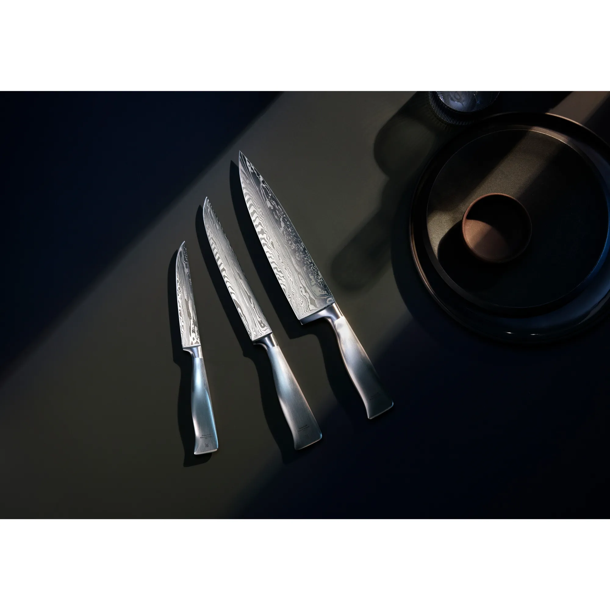 WMF Grand Gourmet Damasteel® Messer-Set, 3-teilig| Messersets