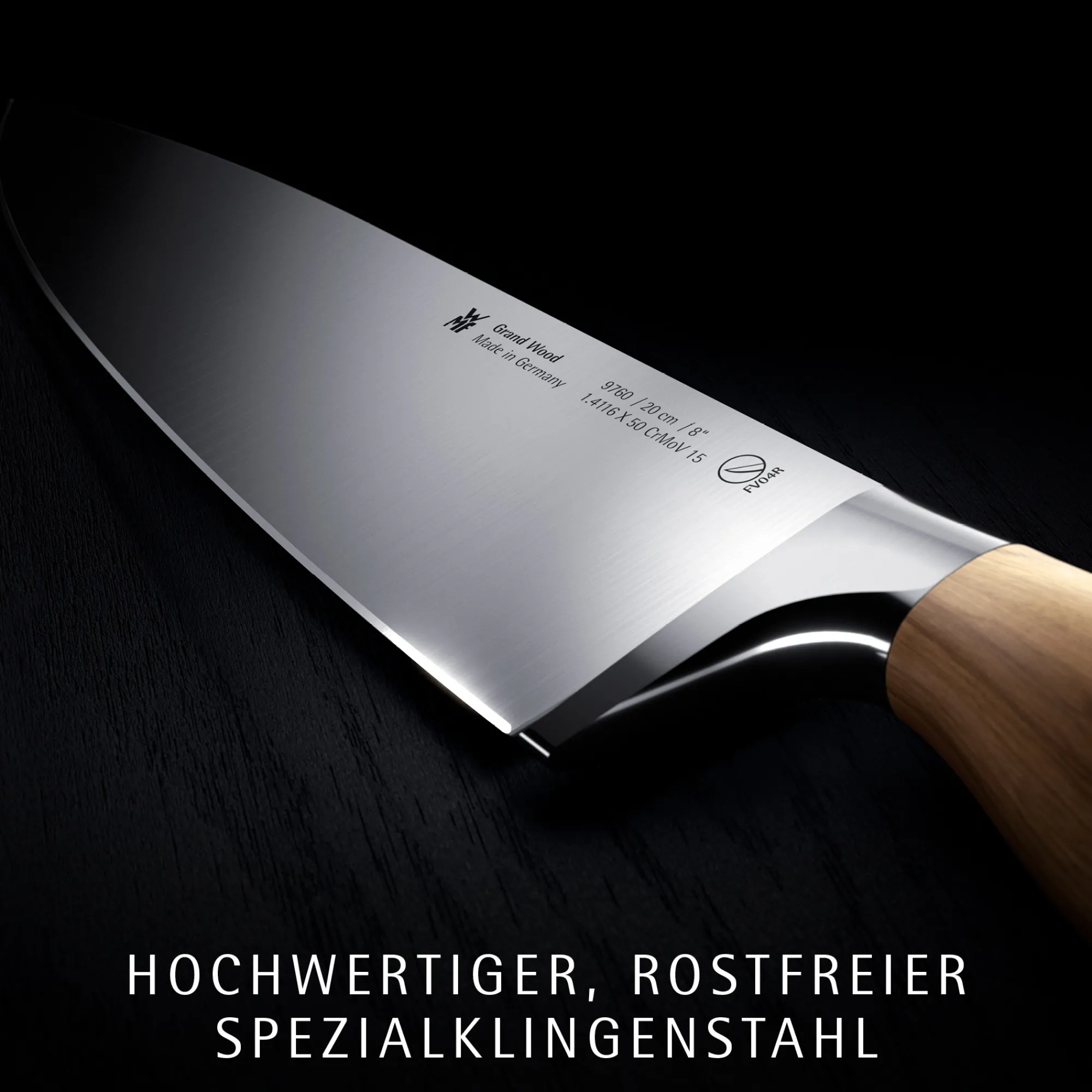 WMF Grand Wood Gemüsemesser, 9 cm| Weitere Küchenmesser|Schälmesser