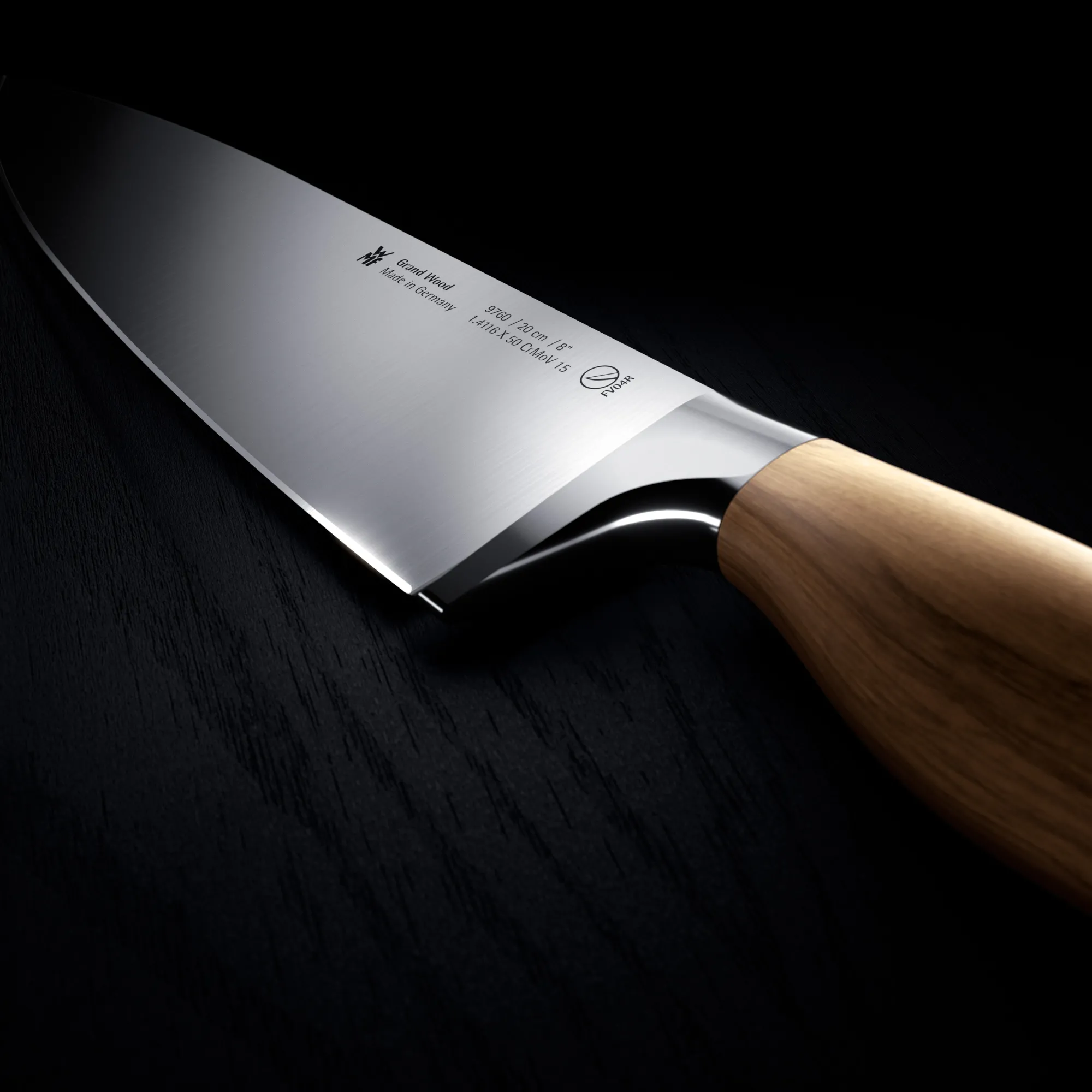 WMF Grand Wood Messer-Set mit FlexTec Messerblock, 6-teilig| Messerblöcke|Messersets