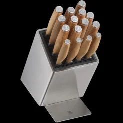 WMF Grand Wood Messer-Set mit FlexTec Messerblock, 6-teilig| Messerblöcke|Messersets