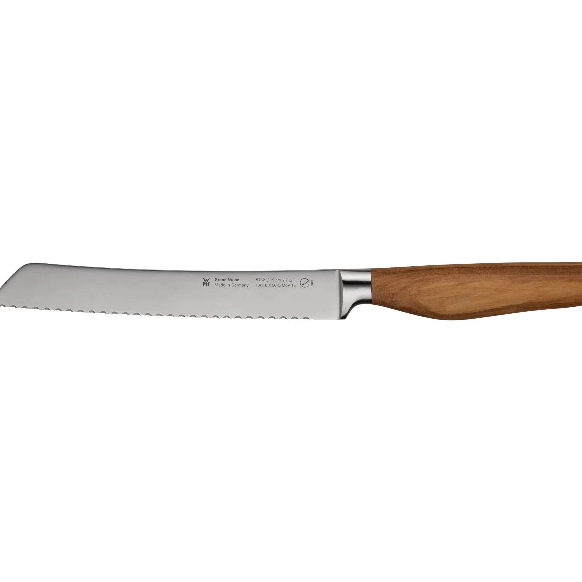 WMF Grand Wood Messer-Set mit FlexTec Messerblock, 6-teilig| Messerblöcke|Messersets