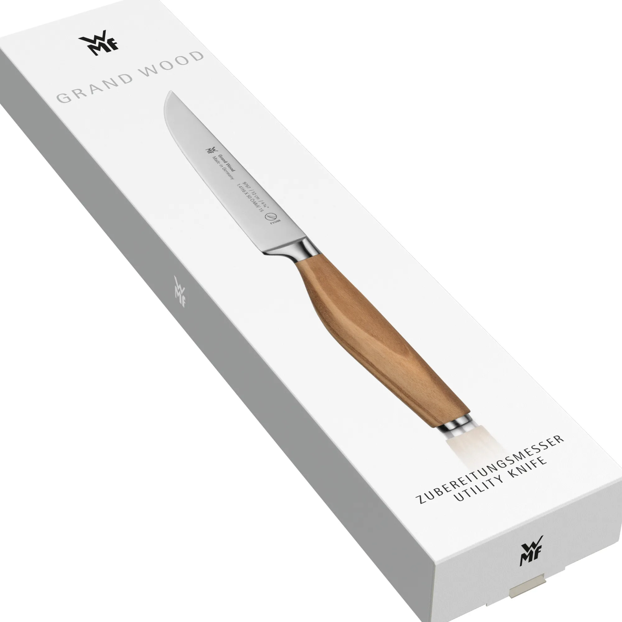 WMF Grand Wood Zubereitungsmesser, 12 cm| Weitere Küchenmesser