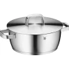 WMF Iconic Bratentopf mit Deckel, 24 cm| Bratentöpfe