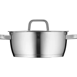 WMF Iconic Bratentopf mit Deckel, 24 cm| Bratentöpfe