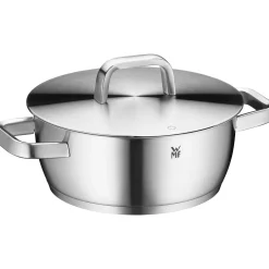 WMF Iconic Bratentopf mit Deckel, 22 cm| Bratentöpfe