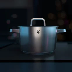 WMF Iconic Kochtopf mit Deckel, 18 cm| Kochtöpfe|Induktionstöpfe