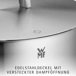 WMF Iconic Kochtopf mit Deckel, 22 cm| Kochtöpfe|Induktionstöpfe