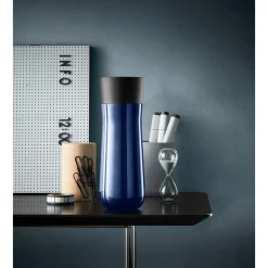 WMF Impulse Isolierbecher, 0,35 l, Mitternachtsblau| Thermobecher