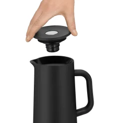WMF Impulse Isolierkanne Kaffee, 1,0 l, Schwarz| Thermoskannen|Kaffeekannen