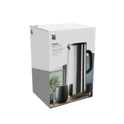 WMF Impulse Isolierkanne Kaffee, 1,0 l, Edelstahl| Thermoskannen|Kaffeekannen