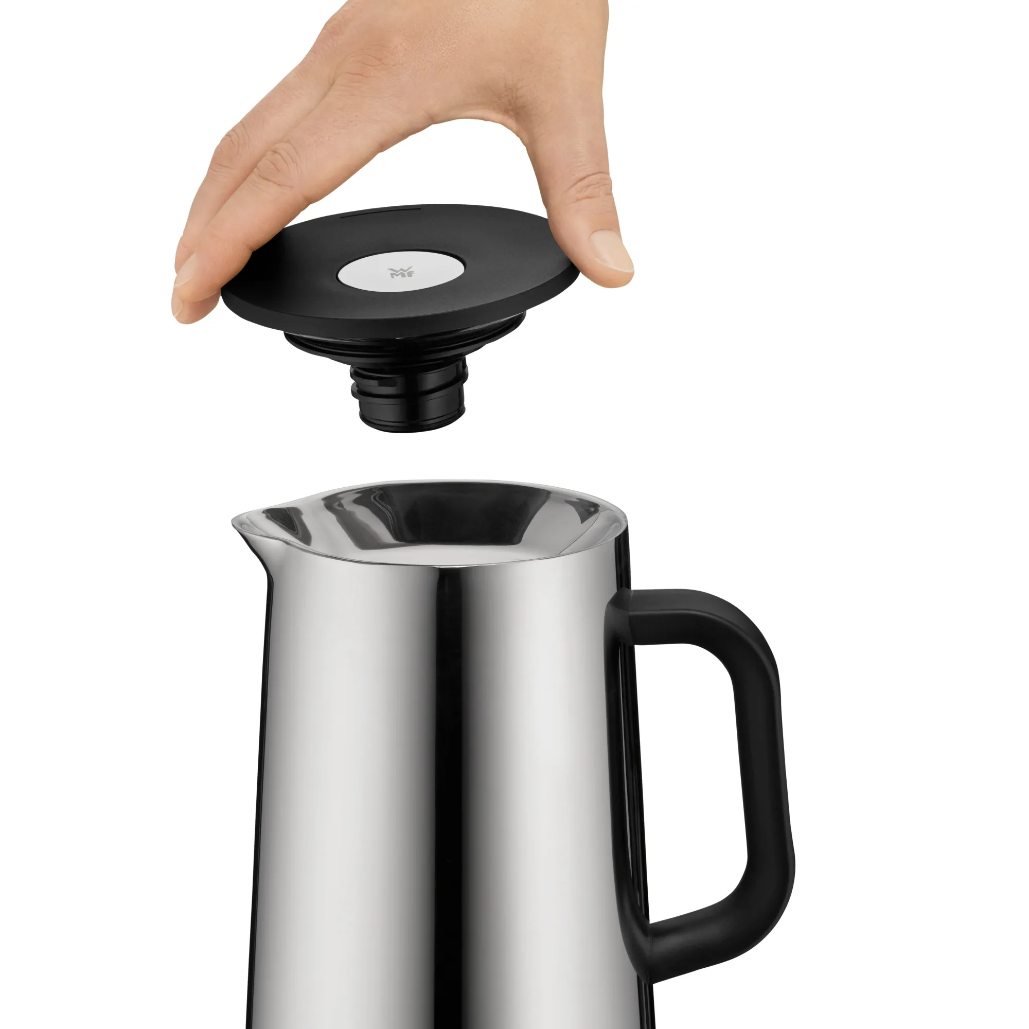 WMF Impulse Isolierkanne Tee, 1,0 l, Edelstahl| Thermoskannen