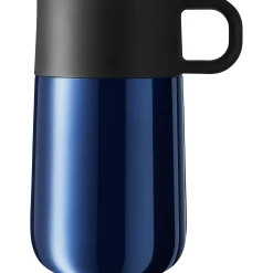 WMF Impulse Travel Mug Thermobecher, 0,3 l, Mitternachtsblau| Thermobecher