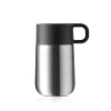 WMF Impulse Travel Mug Thermobecher, 0,3 l, Edelstahl gebürstet| Thermobecher
