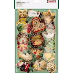 WMF KAISER Ausstechformen-Set Weihnachten, 25 Stück| Backutensilien
