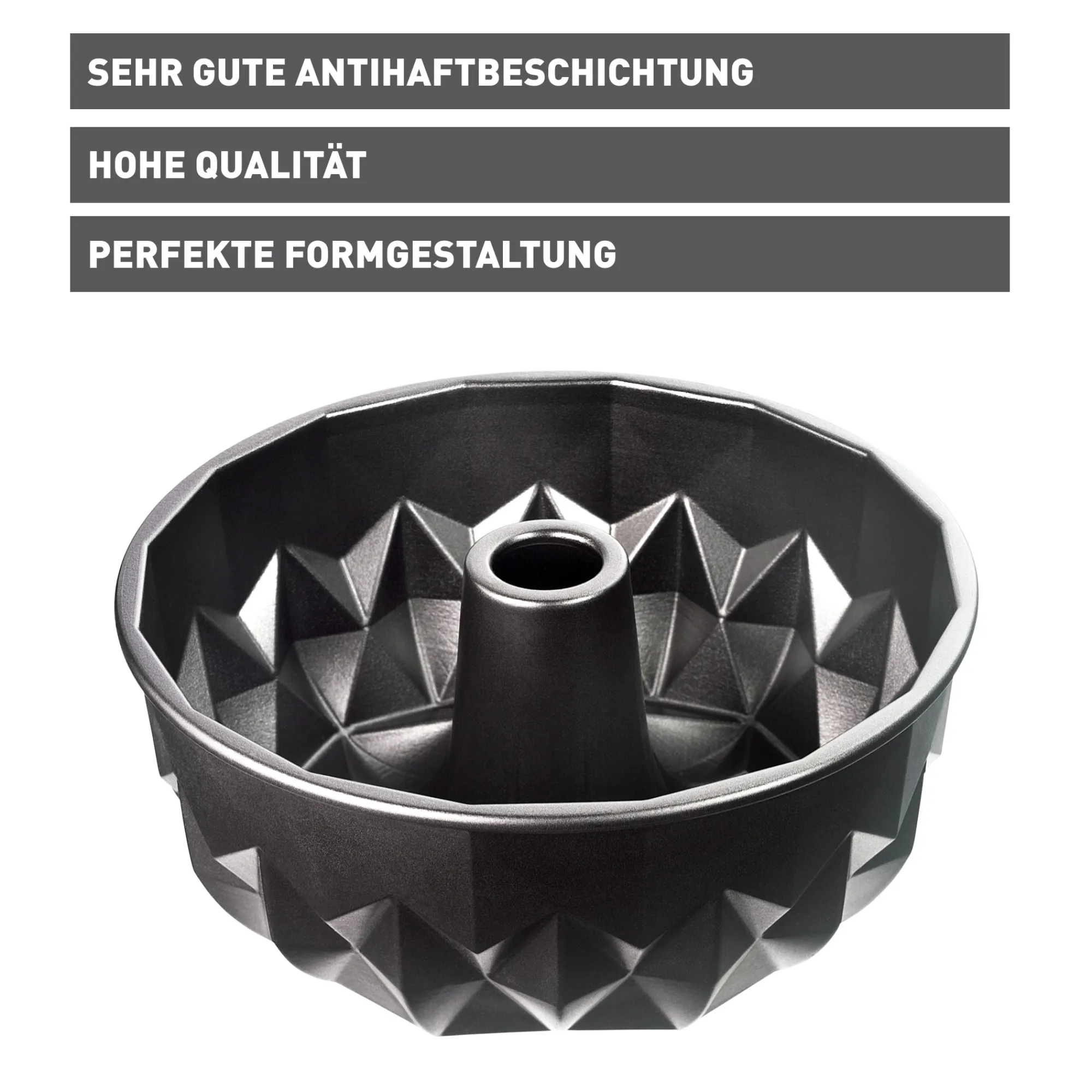 WMF KAISER Inspiration Bundform geometrisch, 25 cm| Backformen