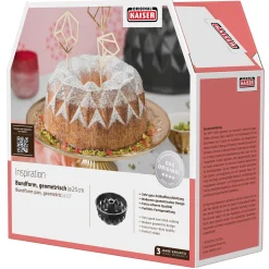 WMF KAISER Inspiration Bundform geometrisch, 25 cm| Backformen