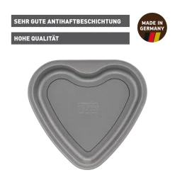 WMF KAISER Inspiration Herzkuchenform 24 x 23 x 4 cm| Backformen