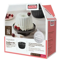 WMF KAISER Inspiration Mini Bundform, geriffelt, 17 cm| Backformen