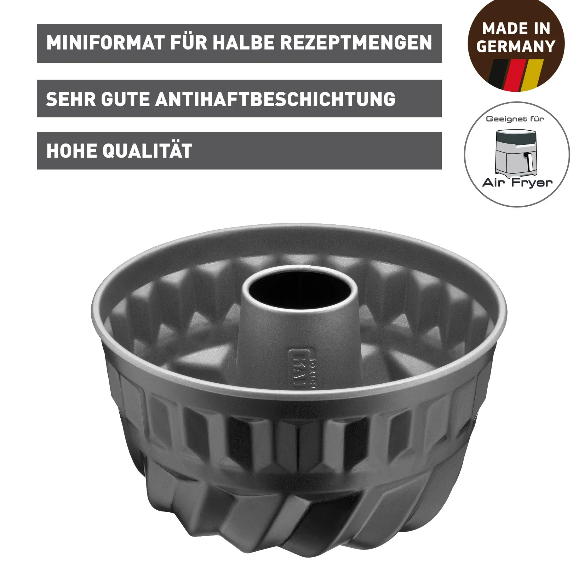 WMF KAISER Inspiration Mini Bundform, 16 cm| Backformen