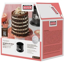 WMF KAISER Inspiration Springform mit hohem Rand, 20 x 14 cm| Backformen