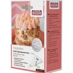 WMF KAISER Inspiration Spritzbeutel-Set, 5-teilig| Backutensilien