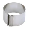 WMF KAISER Inspiration Tortenring mit Griffen, 9 cm hoch| Backutensilien