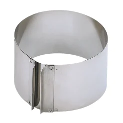 WMF KAISER Inspiration Tortenring mit Griffen, 9 cm hoch| Backutensilien