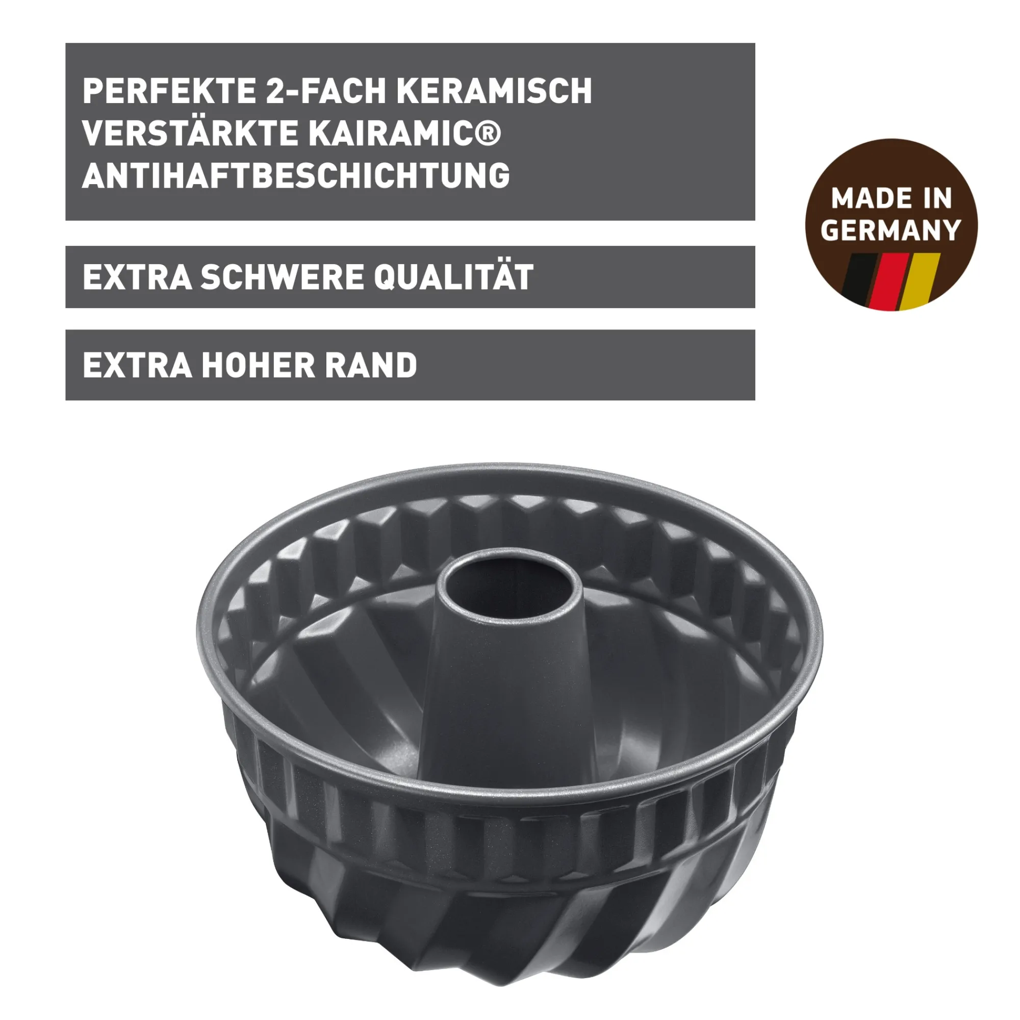 WMF KAISER La Forme Plus Bundform, 22 cm| Backformen