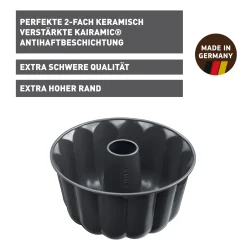 WMF KAISER La Forme Plus Gugelhupfform, 24 cm| Backformen