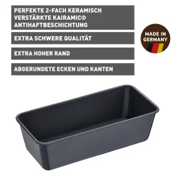 WMF KAISER La Forme Plus Königskuchenform, 25 cm| Backformen
