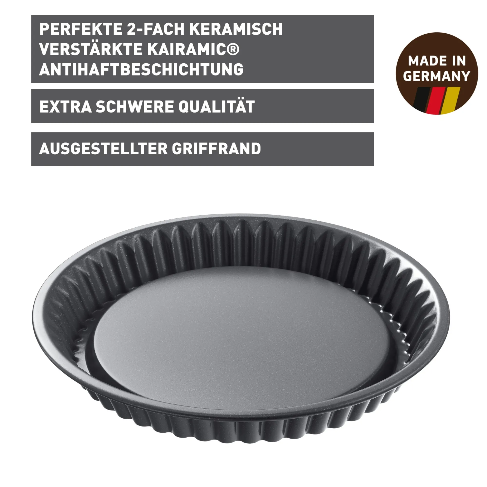 WMF KAISER La Forme Plus Obstbodenform, 28 cm| Backformen