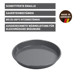 WMF KAISER La Forme Plus Pie-, Pizza-, Backblech, 30 cm| Backformen|Backbleche