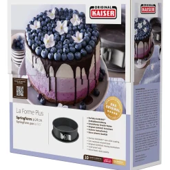 WMF KAISER La Forme Plus Springform mit SafeClick, 24 cm| Backformen